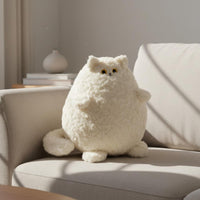 Kitten Fluffy Pillow Cuddly Cute Kitten Cushion Soft for Window Seat, Tatami