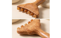 Scraper with Massage Beads Manual Gua Sha Massage Scraper Gua Sha Tool Portable Easy to Clean for Self-Care