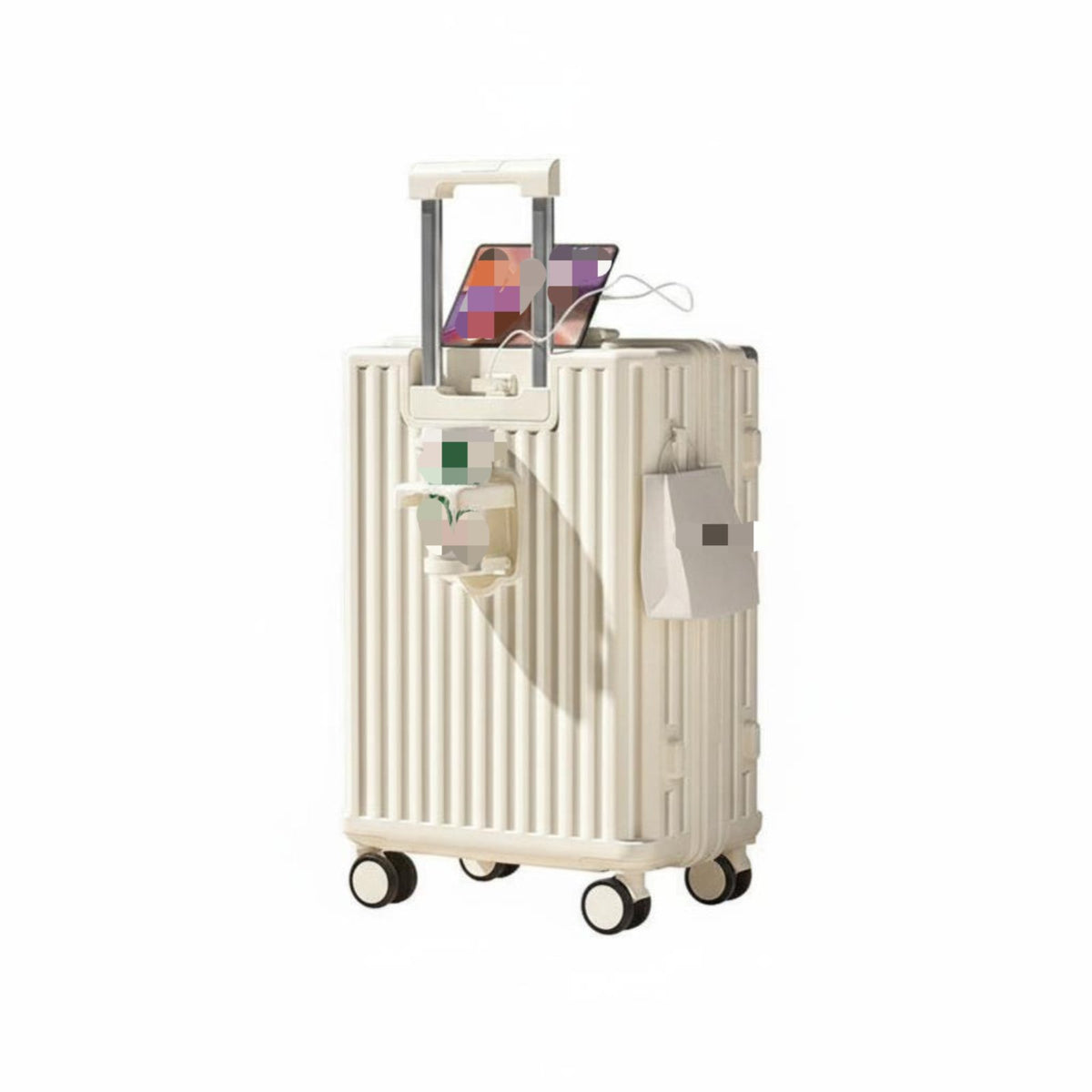 Multifunctional Suitcase Side Hook for Bags Luggage USB Charging Port