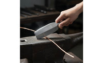 Forged Steel Forging Tool with Polished Surface Heavy-Duty Hand-Forging Tool Solid Metal for Metalworkers, Jewelers, Crafters, Workshop, Studio
