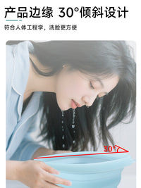 可折叠脸盆冰敷冰块模具冰水盆多用冰格制冰盒创意按压冻冰块神器