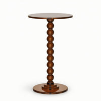 Acrylic Side Table Clear Round Side Table Glossy for Living Room, Reading Corner