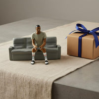 Resin Boy Figurine Miniature Boy Figurine Tabletop Decoration for Desk, Shelf