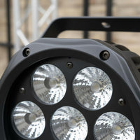 Mini RGBW LED Fixture 7 X 12W Outdoor Can Light Wide Electrical Potential Lighting Equipment