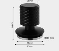 不锈钢弹力压粉锤定力30磅咖啡填压器双弹簧压粉器咖啡弹力压粉锤