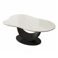 2 Pieces CumulusShaped Coffee Table Irregular Shape CumulusShaped Nesting Tables Easy to Clean Streamlined Height