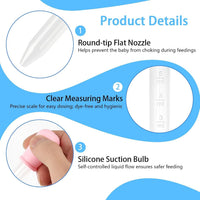 15 PCS 液体滴管硅胶，5ml 透明药品儿童滴管，硅胶和塑料移液器