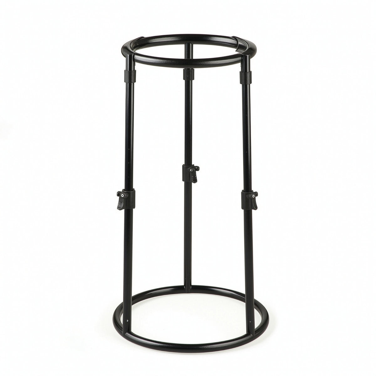 Telescopic Drum Stand Push-Button Lock Drum Stand with Circular Top Circular Support Anti-Slip for Home Practice