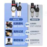 空压机油水分离器气泵气动过滤器AFC2000气压调节调压阀气源处理