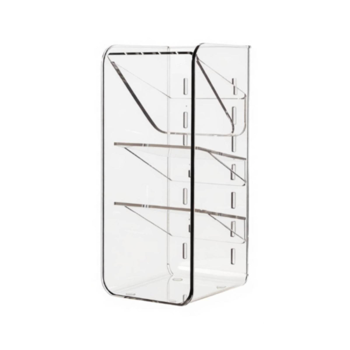 Cabinet Shelf Divider Transparent Design Bathroom Organizer for Vanity, Families