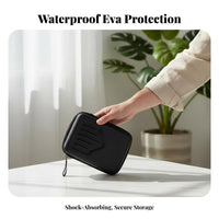 Thumb Piano Case Waterproof Foam Material Thumb Piano Storage Bag Thumb Piano Case Shockproof Musical Instrument Accessory