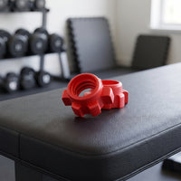 4 Pieces Dumbbell Locking Nut Replacement Dumbbell Nut with Edge Tool Spinlocks  for Weightlifters