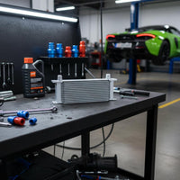 AN10 Oil Heat Exchanger Kit Durability AN10 Oil Heat Exchanger Automotive Part Lightweight Design Long-Lasting for Car Fans