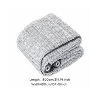 Aluminum-Foil Shade Net Breathable Reflective Mesh Shade Net Protection Outdoor Cover