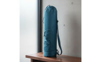 Exercise Mat Bag Adjustable Shoulder Strap Exercise Mat Storage Bag Wet Pocket Compartment Sports Accessory for Yogis, Pilates Enthusiasts, Gym