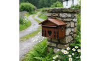 Wall Mount Mailbox Weather Resistant Decorative Mail Box Fully Assembled
