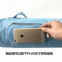 $上新加长加宽橡胶垫背包瑜伽垫收纳背袋瑜伽帆布多功能瑜伽包