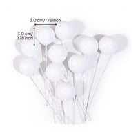 Gold Sphere Cake Toppers for Baking and Parties