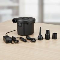 Electric Inflator Device 3 Nozzles Included Inflator Deflator Pump Inflation Tool for Waterside, Camping