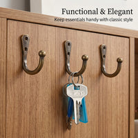 Cabinet and Bedroom Hat Hook Made of Solid Brass for Every Homeowner, New Chinese Style Single with CNC Machined Accuracy