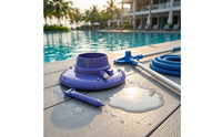 Pool Vacuum Head Easy to Maneuver Pool Vacuum Head with Pole Handle Swivel