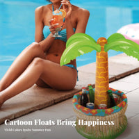 Portable Inflatable Serving Bar Easy to Inflate Floating Serving Bar Sturdy PVC Material for Families, Beachgoers, Beach, Lake