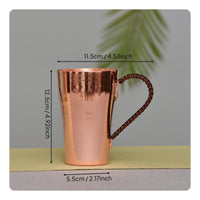 Pure Copper Tumbler Unique Design Drinkware Vintage Design for Home