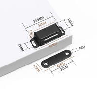 Attractive door latch, strong stainless steel cabinet latch, childproof lock, easy installation, dependable closing