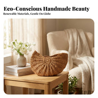 Woven Tissue Bag Airy Home Decor Accessory Boho Style for Desktop, Living Room