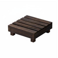 Flower Pot Stand Plant Stand Wooden Wood Plant Shelf for Balcony