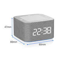 Sound Machine with Bluetooth Speaker Timer Ambient Sound Machine Sleep Aid Device Multifunctional Bluetooth Speaker with Clock