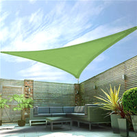 Outdoor Triangle Shade Sail with Waterproof Oxford Fabric