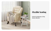 Bean Bag Sofa adaptable Armless Plush Sofa Ergonomic Design for Bedroom, Women
