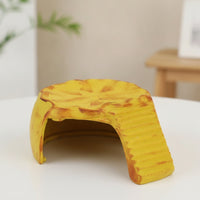 Step Ledge and Cave Hideout Textured Decor Naturalistic for Small Reptiles