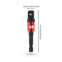 To Socket Adapter Long-Lasting Hex Shank Adapter Secure for Mechanics