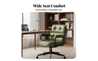 Highspine managerial Chair Vintage design rotate Seat Ergonomic Design Height Adjustable for Adults