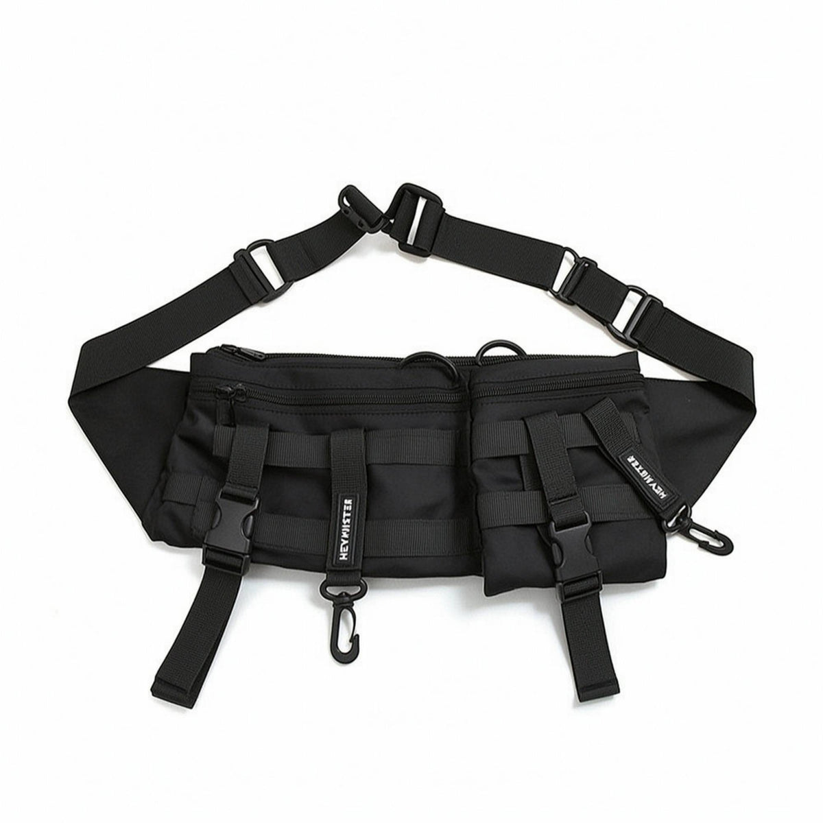 Utility Chest Pack with Strapping Adjustable Chest Rig Bag Handsunrestricted Compact for Commuting