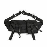 Utility Chest Pack with Strapping Adjustable Chest Rig Bag Handsunrestricted Compact for Commuting