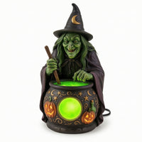 Decorative Lamp Halloween Glowing Figurine Seasonal for Desk, Party