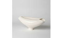 Abstract Vase Modern Sculptural Vase Unique Flower Holder for Bookshelf