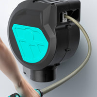 Automatic Rewind Hose Reel Easy to Use Retractable Hose Reel Any Length Lock