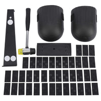Wood Flooring Installation Tool Kit with Rubber Mallet and Pry Bar