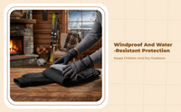 Thermal Ski Pants, Windproof Waterproof, Outdoor Hiking