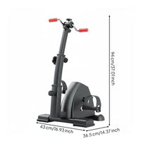 Arm and Leg Exerciser Low Gentle Rehab Pedal Bike Stable Base for Elderly
