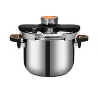 Safety-Lock Proof 6L Pressure Cooker Large Capacity Stainless Steel Pressure Cooker