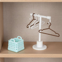 Miniature Clothes Rack Set Simulation Model for Miniature Scene