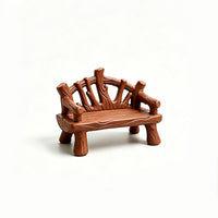 Miniature Park Bench Dollhouse Furniture DIY Micro Landscape Ornament