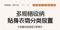 袜子收纳盒内衣内裤整理盒拉篮储物盒下挂抽屉式衣柜分层收纳神器