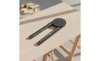 Angle Gauge with Ruler Arms Plastic Angle Gauge Ruler and Protractor Combination Easy-to-Read Measuring Tool Accurate
