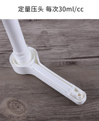 不锈钢酱汁泵单头双头酱料器沙拉压汁泵奶茶店糖浆壶果酱泵糖压壶